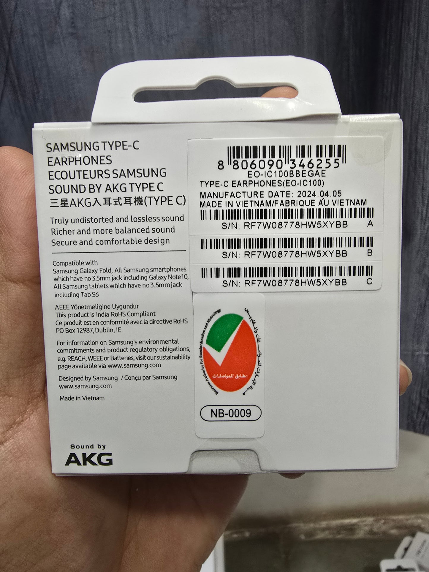 Samsung USB Type-C Wired in Ear Earphones with Mic