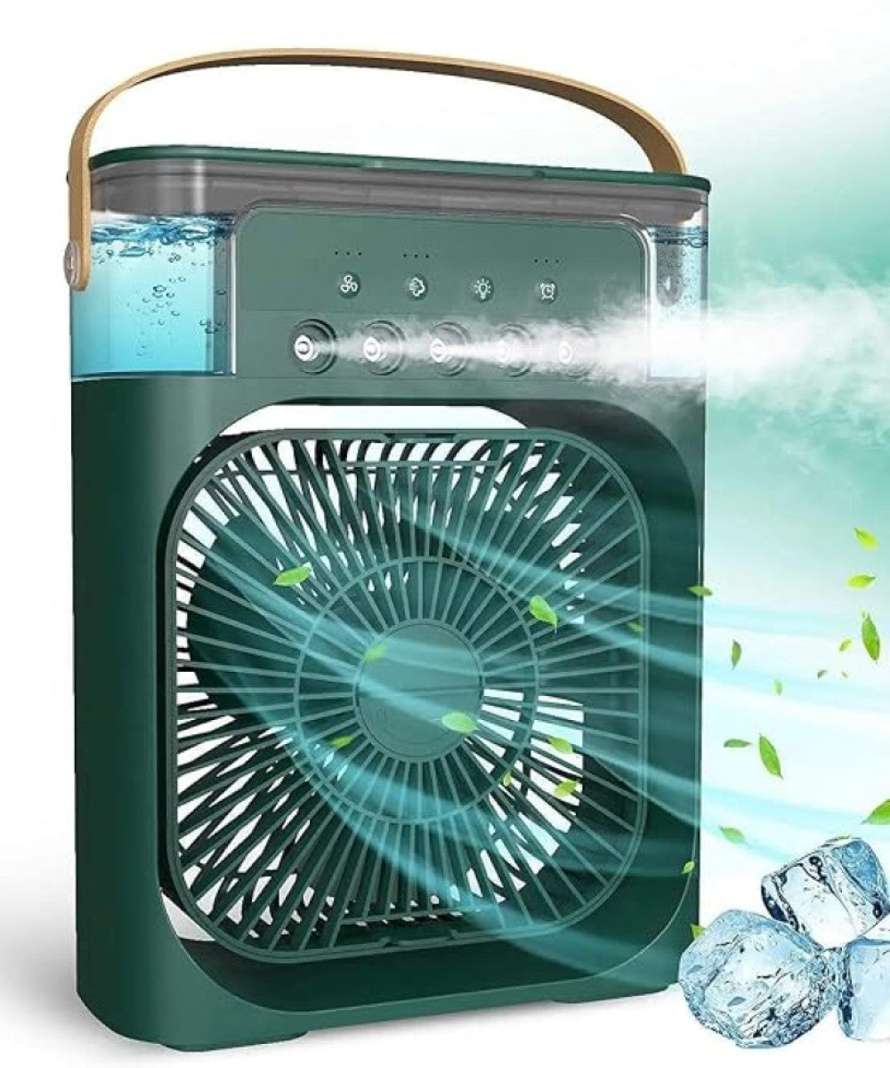 Mini Cooler for Room Cooling Mini AC Portable Mini Fan Artic Cooler with 7 Colors LED Light