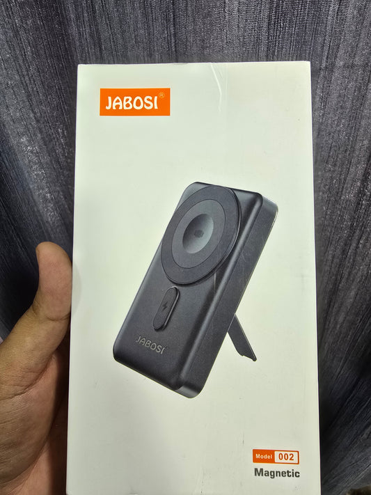 JABOSI Magnetic 67W Wireless Power Bank with Foldable Stand | Ultra-Slim 10000mAh Portable Charger