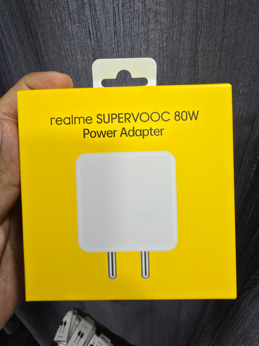 Realme SUPERVOOC 80W Power Adapter
