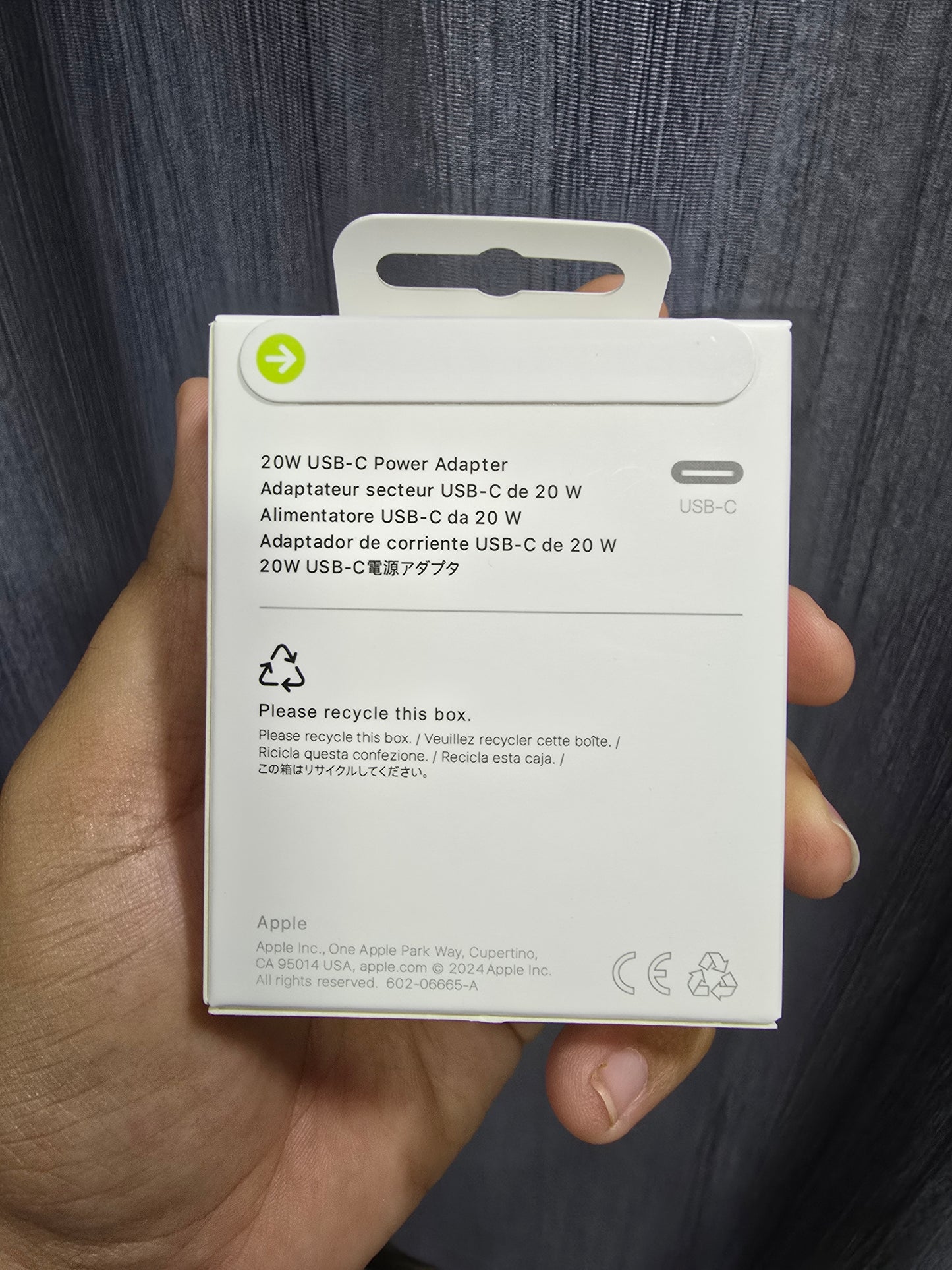 Apple 20W USB-C Power Adapter
